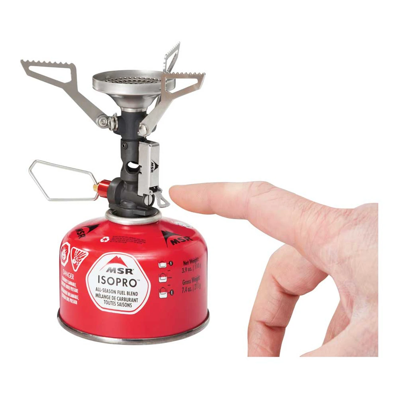 MSR PocketRocket Deluxe Camp Stove 4 MSR PocketRocket Deluxe Camp Stove - Image 2