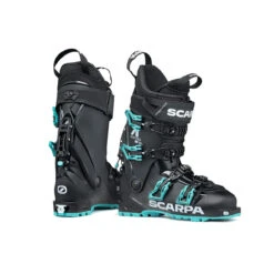 SCARPA Women's 4-Quattro SL Ski Boot -Campman Sales Store 12013 502 1 06 4SL W Blk Lag 4SL WMN Black Lagoon 30044.1669174775
