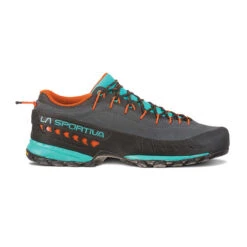 La Sportiva Women's TX4 Climbing Approach Shoe -Campman Sales Store 17X 900615 TX4Womens CarbonAqua 1 04738.1672952615