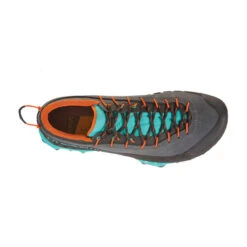 La Sportiva Women's TX4 Climbing Approach Shoe -Campman Sales Store 17X 900615 TX4Womens CarbonAqua 4 16445.1672952630