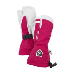 Hestra Army Leather Heli Ski Jr 3 Finger Glove -Campman Sales Store 30562 930 30777.1601666880