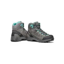 SCARPA Women's Kailash Trek GTX Hiking Boots -Campman Sales Store 61056 202 1 06 KAI TRE GTX W Tit Smo Lag Kailash Trek GTX WMN Titanium Smoke Lagoon 44329.1668553555