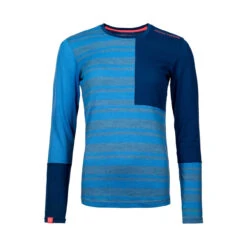 Ortovox Women's 185 Rock'N'Wool Merino Long Sleeve Shirt 8 Ortovox Women's 185 Rock'N'Wool Merino Long Sleeve Shirt -Campman Sales Store 84152 53601 185 ROCKNWOOL LONG SLEEVE W sky blue B 01 37294.1637050341