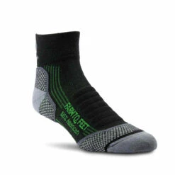 Farm To Feet Damascus Lightweight 1/4 Crew Socks -Campman Sales Store 8991 001 Black 1 34035.1602543464