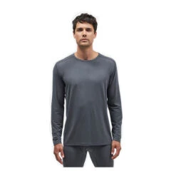 Le Bent Lightweight Base Layer Crew - Men's -Campman Sales Store BT2112 021 mens 200 crew petrol grey 16069.1666380884