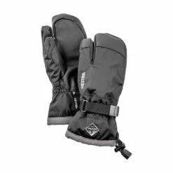 Hestra Gauntlet CZone Jr. 3 Finger Glove -Campman Sales Store Black Graphite 34332.1508614596