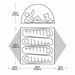 Big Agnes Blacktail 4 Tent 9 Big Agnes Blacktail 4 Tent -Campman Sales Store Blacktail 4 FPHH 20 92210.1596037784
