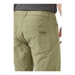 Rab Capstone Hiking Short - Men's -Campman Sales Store Capstone Shorts AniseGreen QFU 96 ANG Model Detail 02 34915.1681848039