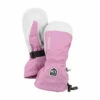 Hestra Army Leather Heli Ski Jr Mitt -Campman Sales Store Cerise 11483.1601668970
