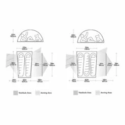 Big Agnes Copper Hotel HV UL Tent Accessory Rainfly -Campman Sales Store Copper Hotel Vestibules 2020 34241.1596039958
