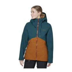 Flylow Billie Ski Coat - Women's -Campman Sales Store F23 Billie Coat Greedo Copper Front copy 56168.1697482760