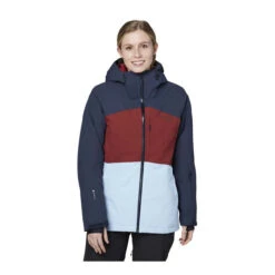 Flylow Freya Ski Jacket - Women's 7 Flylow Freya Ski Jacket - Women's -Campman Sales Store F23 Freya Jacket Night Redwood Alpine Front copy 55312.1697136364