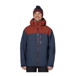 Flylow Quantum Pro Ski Jacket - Men's -Campman Sales Store F23 QuantumProJacket RedwoodNight Front 1200x 65666.1697474431
