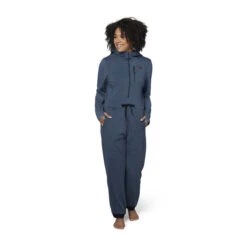 Flylow Sasha Fleece Onesie - Women's -Campman Sales Store F23 Sasha Fleece Onesie Night Front 44481.1697144415