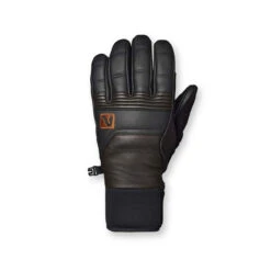Flylow Wolverine Ski Glove -Campman Sales Store F23 Wolverine Glove Natural Black Front 92485.1697219091