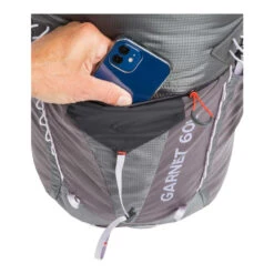 Big Agnes Women's Garnet 60L Backpack -Campman Sales Store Garnet 60L 1Pocket Detail copy 87957.1649278291