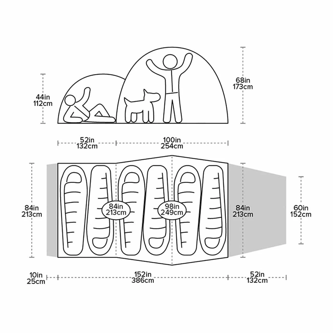 Big Agnes Mad House 6 Tent 5 Big Agnes Mad House 6 Tent - Image 3