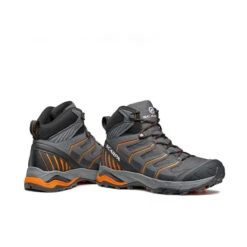 SCARPA Maverick Mid GTX Hiking Boots 11 SCARPA Maverick Mid GTX Hiking Boots -Campman Sales Store Maverick Mid GTX grey orange pair copy 54339.1633368094