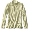 Orvis Men's OutSmart Zipneck Shirt -Campman Sales Store Outsmart Zip Lite Sage 64999.1617656063