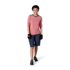 Flylow Eleanor Short - Women's -Campman Sales Store S23 Honey Jersey Redwood Eleanor Short Night Front 65684.1682625490