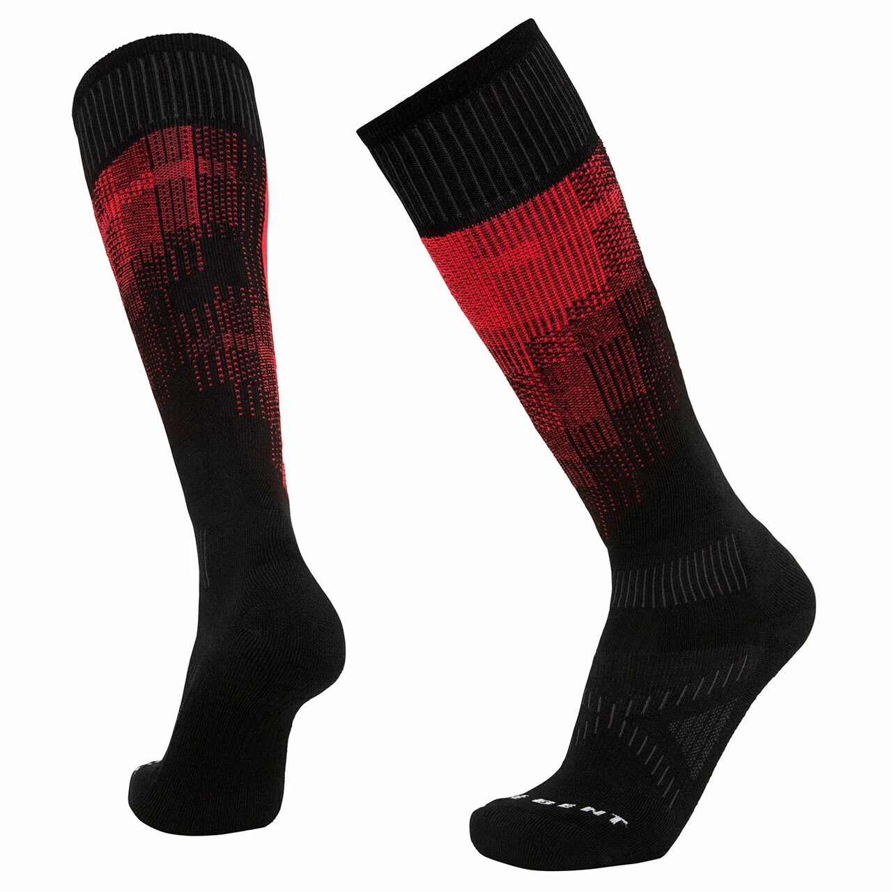 Le Bent Pixel Light Ski Socks 3 Le Bent Pixel Light Ski Socks
