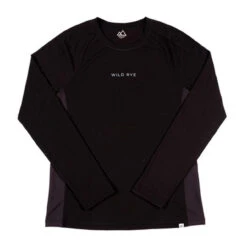 Wild Rye Women's Holly Mountain Bike Jersey -Campman Sales Store TOP HEJ black bean 29485.1663876502