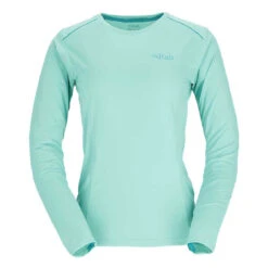 Rab Force Long Sleeve Tee - Women's 10 Rab Force Long Sleeve Tee - Women's -Campman Sales Store Womens Force LS Tee Meltwater QBL 08 MEL 11441.1652805640